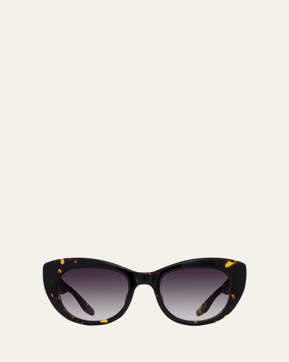 Coquette Plastic Cat-Eye Sunglasses